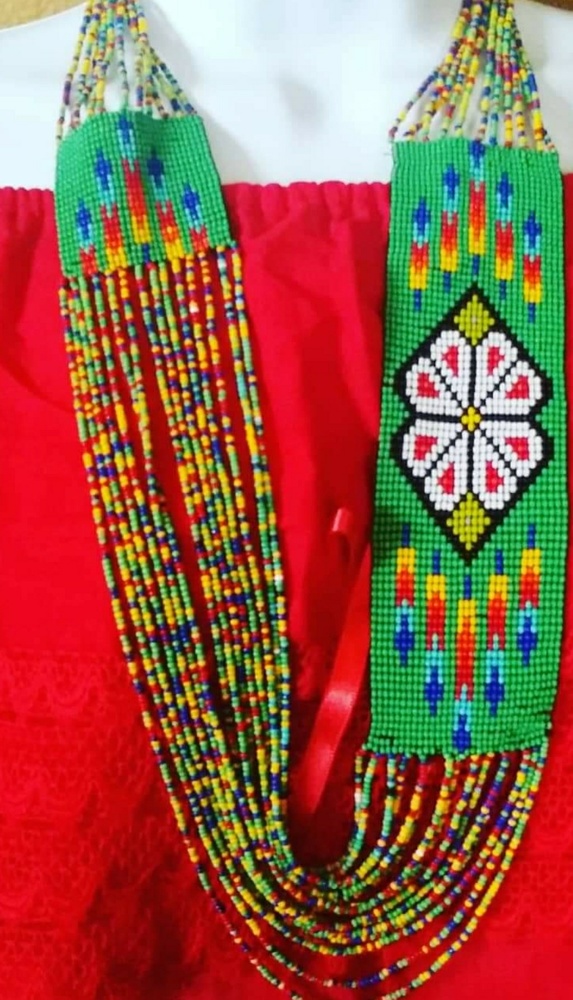 Hand made Mexican beaded necklace